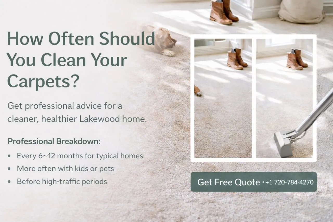 how often should you clean your carpets
